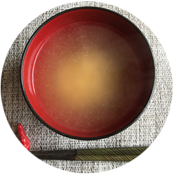 回復食のお味噌汁